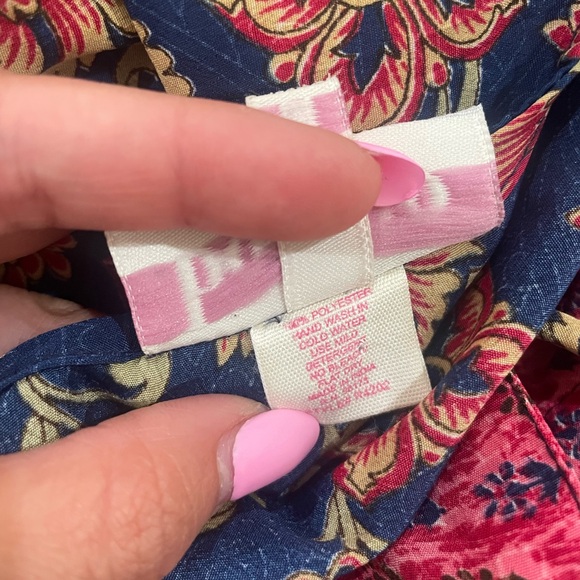 Anthropologie x Boemo Floral Bohemian Flowy Maxi Dress Size Medium - Picture 12 of 16